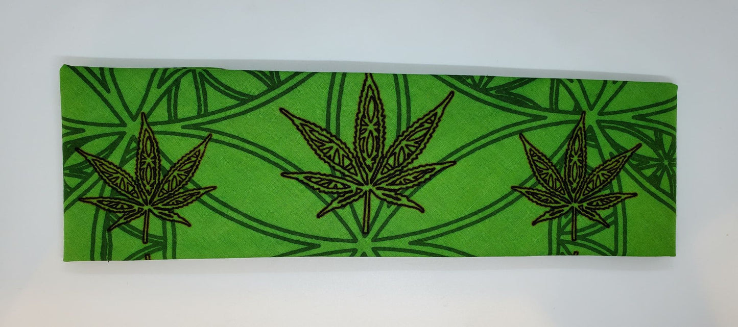 Plain Green Pot Bandana (Sku8245)