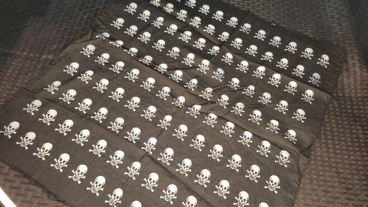 Plain Skull and Cross Bones Bandana (Sku8281)