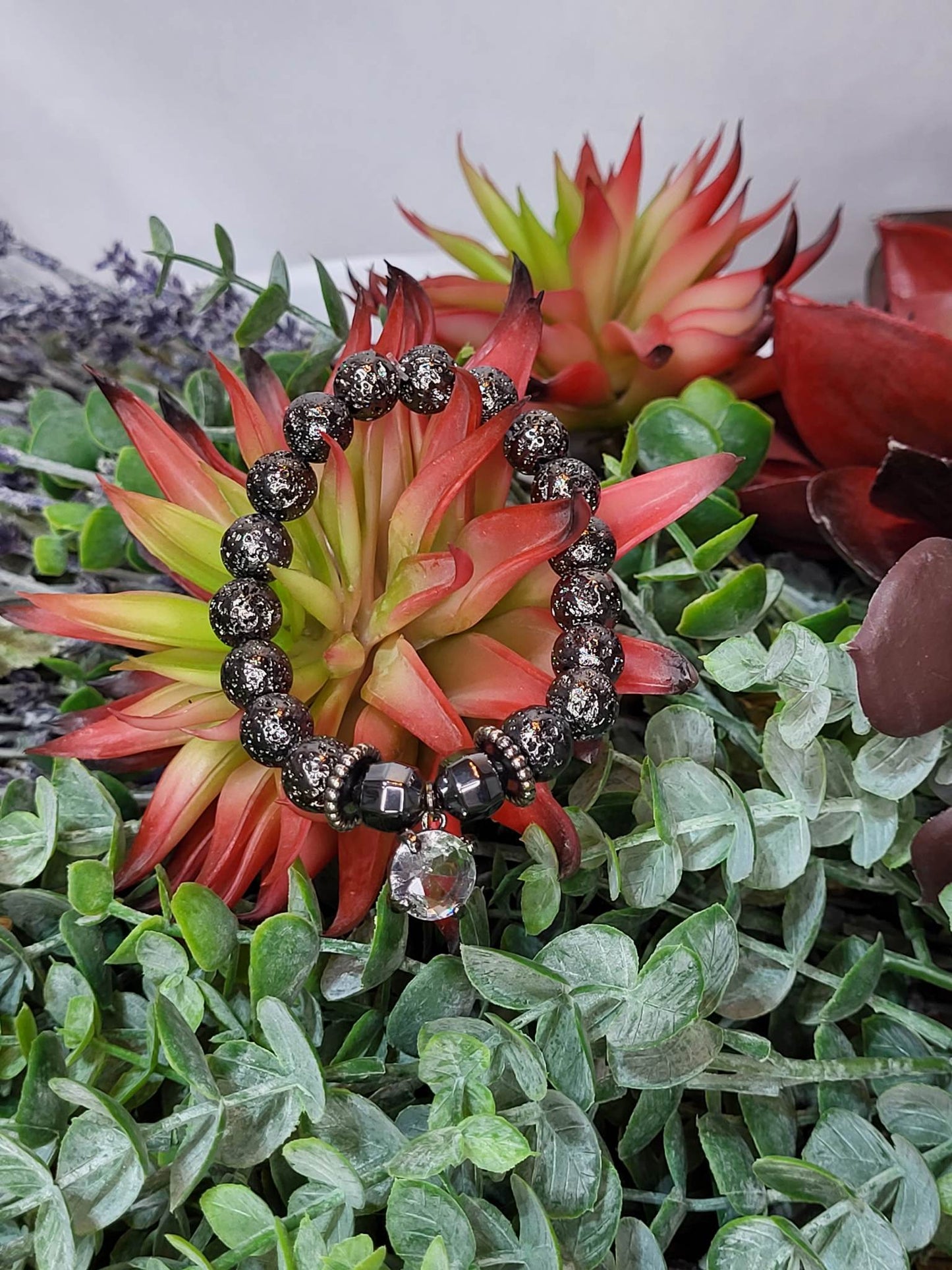 Hematite Bracelet (Sku8935)