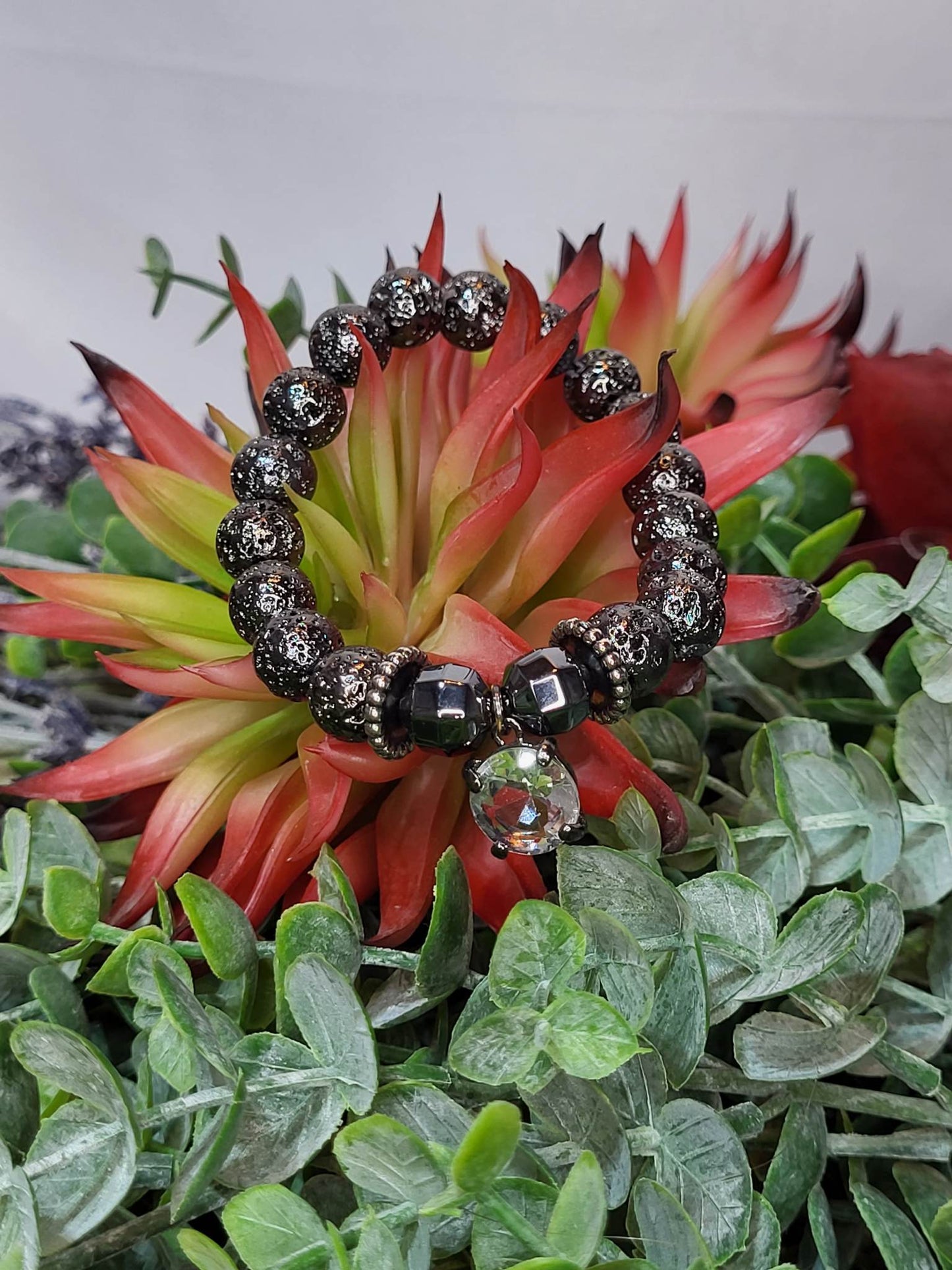 Hematite Bracelet (Sku8935)