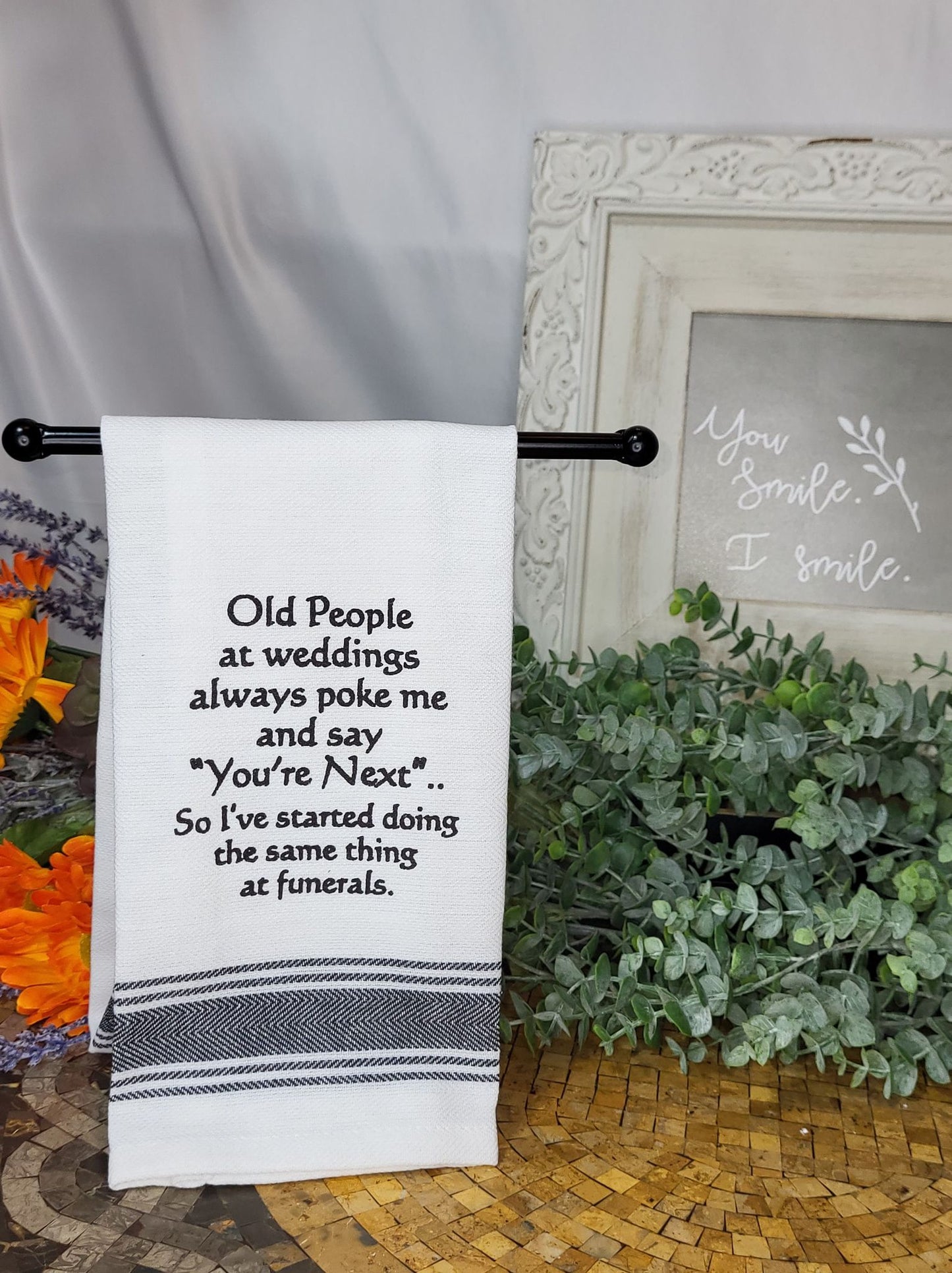 Funny Kitchen Towels - Old People