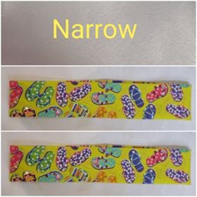 Narrow Flip Flops with Multiple Colors of Swarovski Crystals (Sku9963)